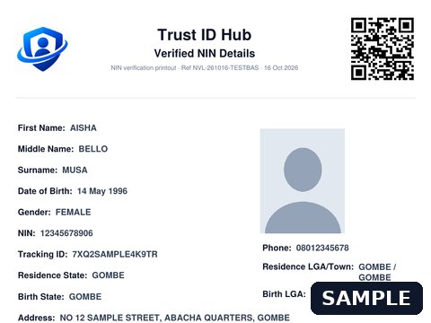 Sample Basic Slip